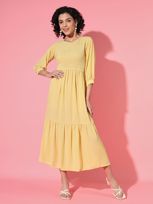 Yellow Mellow Dress