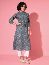 Classic Emerald Linen Cotton Kurta