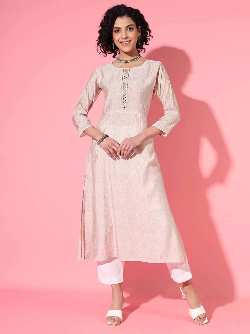 Cream Dream Modal Kurta