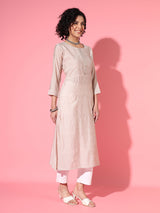 Cream Dream Modal Kurta