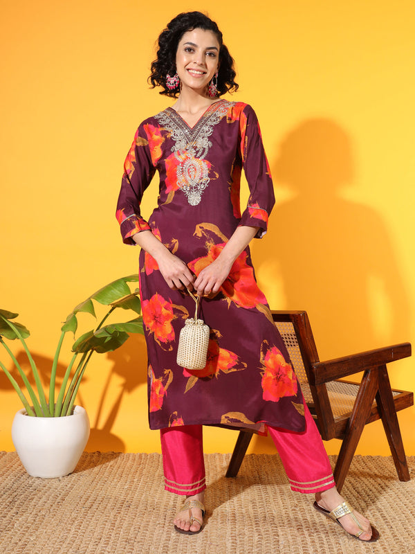 Floral Modal Kurta