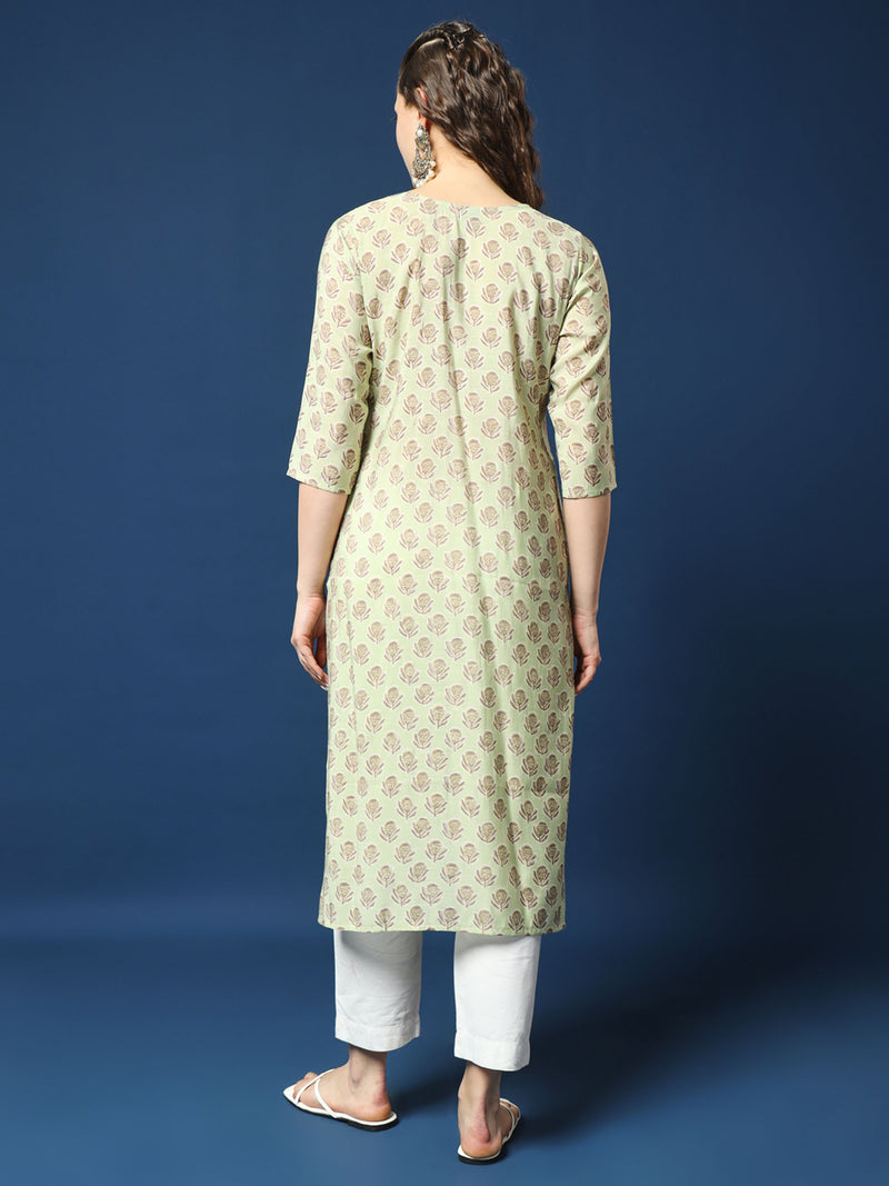 Light Green Modal Kurta