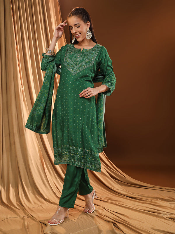 Forest Concord Green Kurta Set