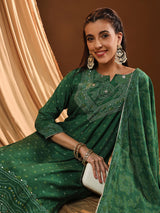 Forest Concord Green Kurta Set